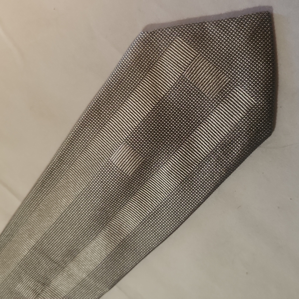 Silver Fendi Tie